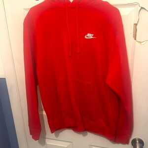 Brand new red nike hoodie